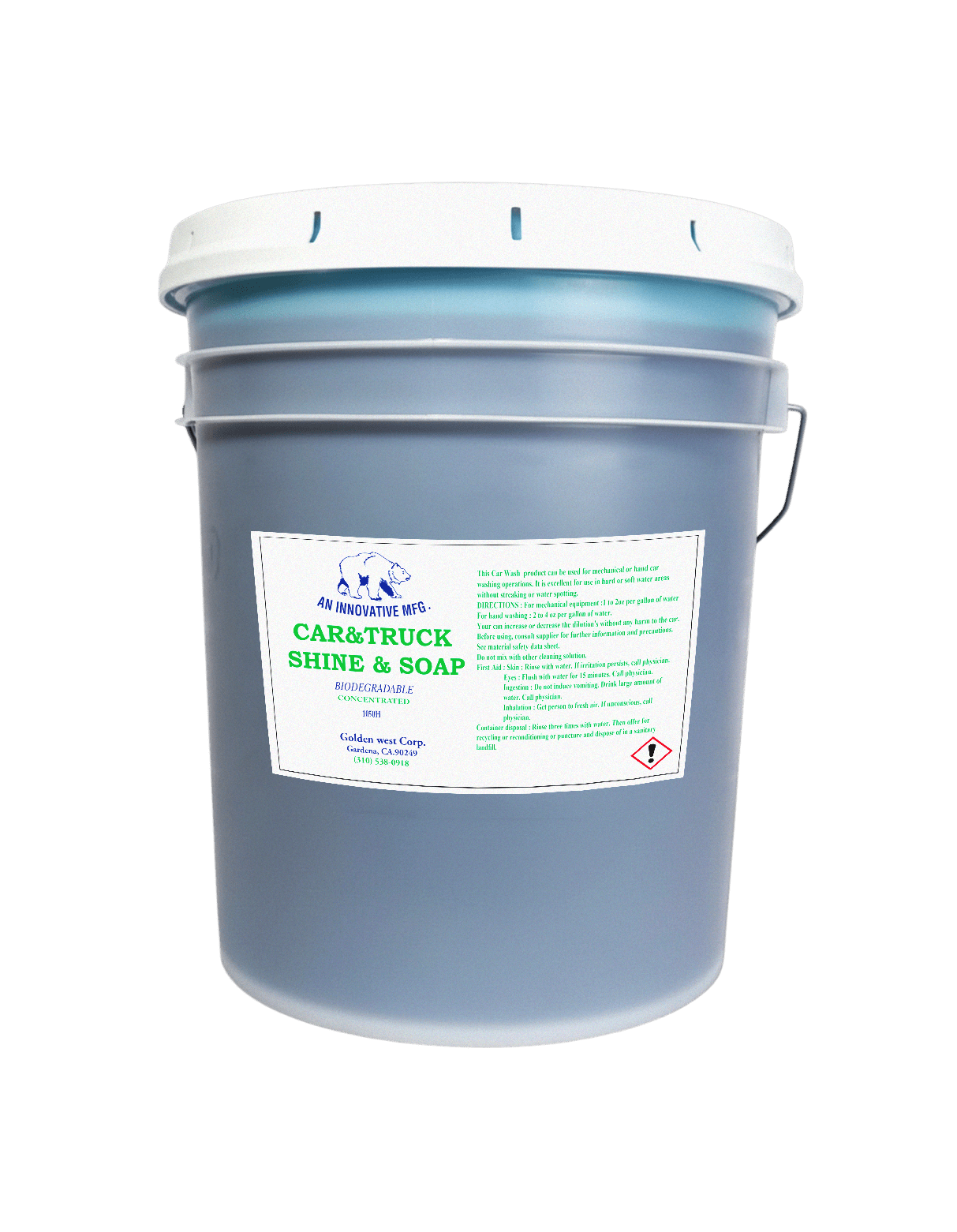 Blue Carwash Soap - Image 3