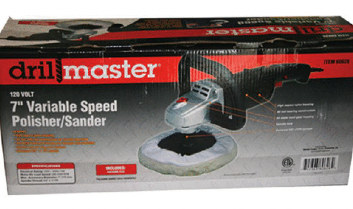 Variable Speed Polisher & Sander, DrillMaster