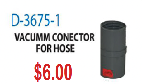 Vacuum Conector for Hose